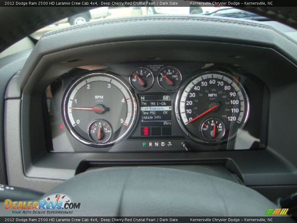 2012 Dodge Ram 2500 HD Laramie Crew Cab 4x4 Gauges Photo #15