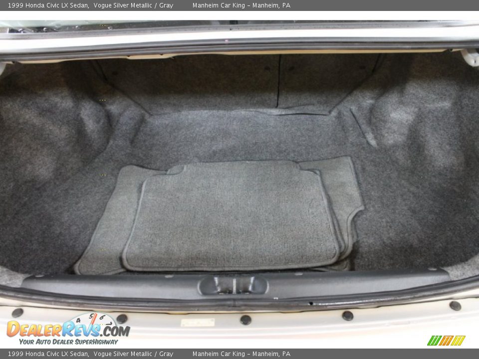 1999 Honda Civic LX Sedan Trunk Photo #12
