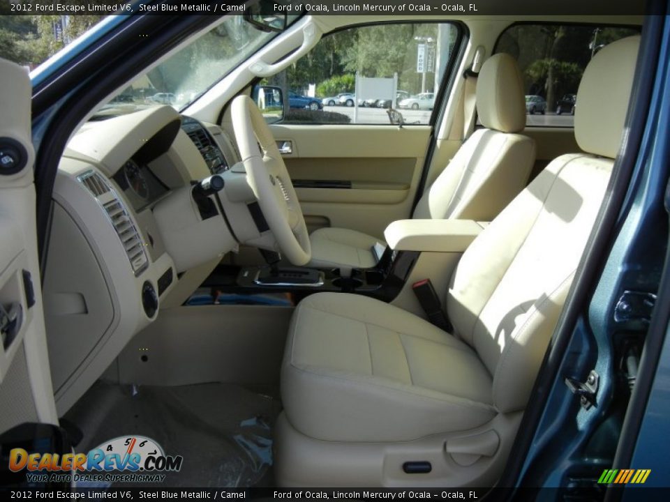 Camel Interior - 2012 Ford Escape Limited V6 Photo #5