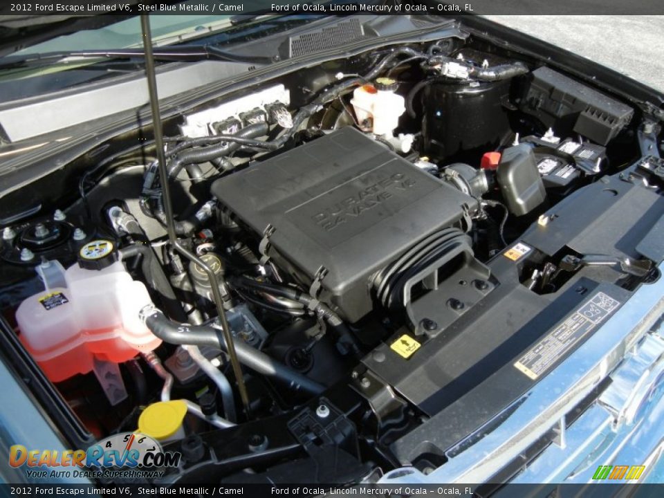 2012 Ford Escape Limited V6 3.0 Liter DOHC 24-Valve Duratec Flex-Fuel V6 Engine Photo #12