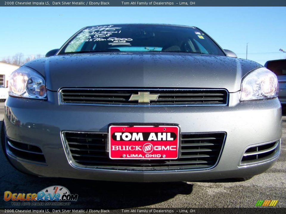 2008 Chevrolet Impala LS Dark Silver Metallic / Ebony Black Photo #2