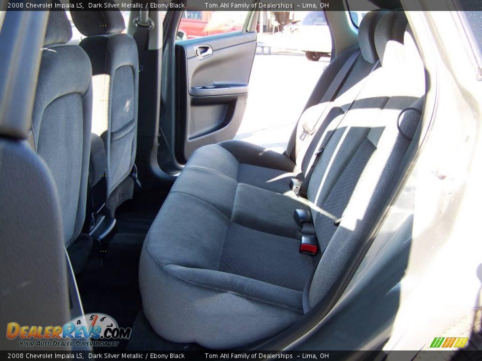2008 Chevrolet Impala LS Dark Silver Metallic / Ebony Black Photo #7