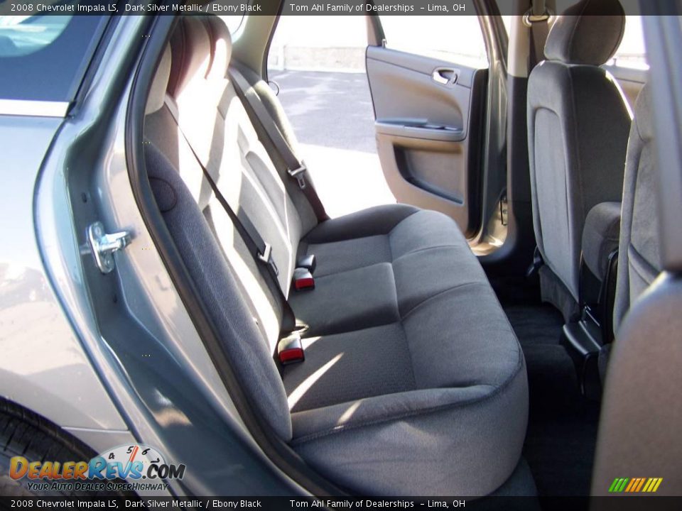 2008 Chevrolet Impala LS Dark Silver Metallic / Ebony Black Photo #8