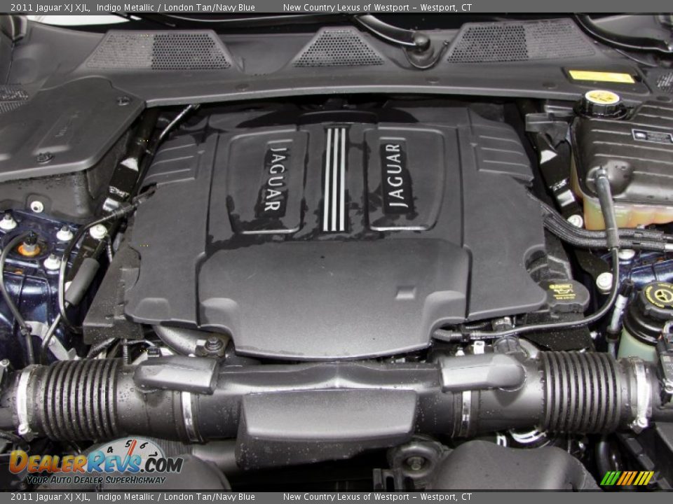 2011 Jaguar XJ XJL 5.0 Liter GDI DOHC 32-Valve VVT V8 Engine Photo #30