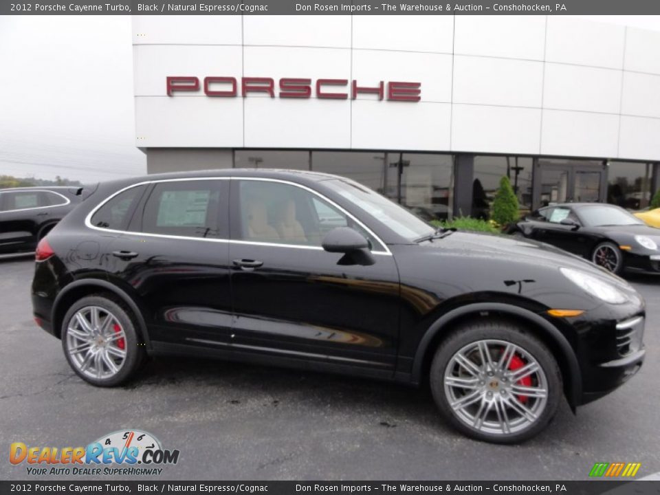 Black 2012 Porsche Cayenne Turbo Photo #6