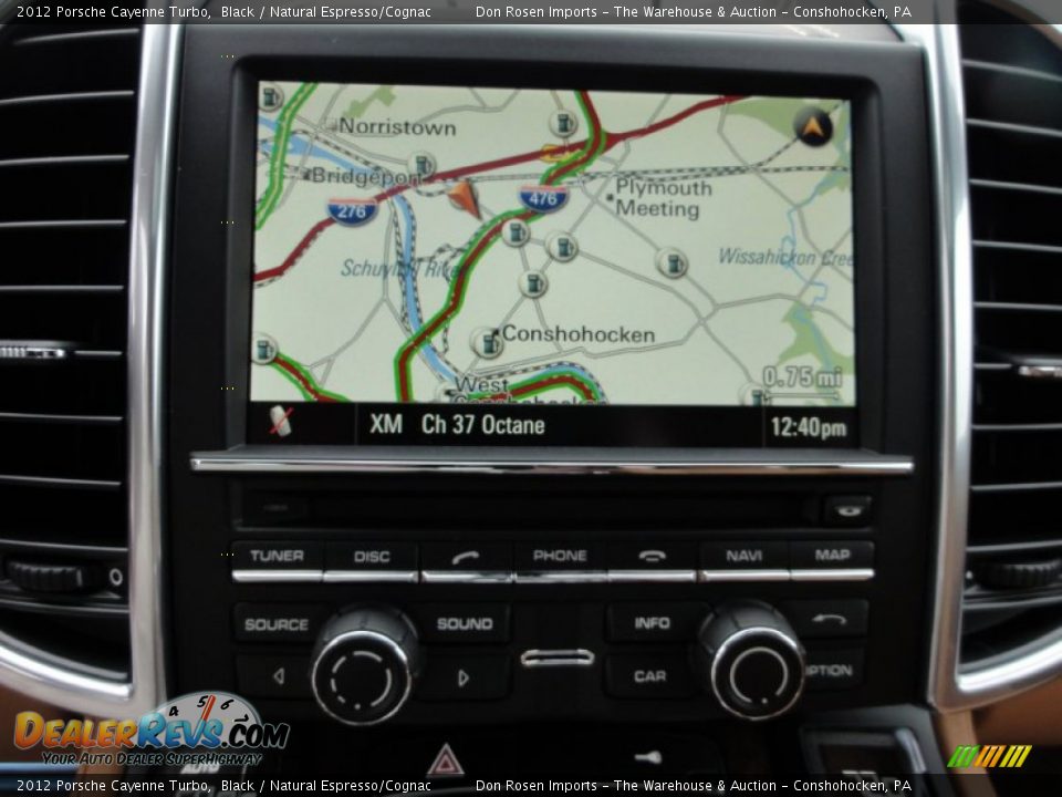 Navigation of 2012 Porsche Cayenne Turbo Photo #33