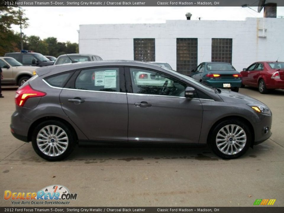 Sterling Grey Metallic 2012 Ford Focus Titanium 5-Door Photo #4