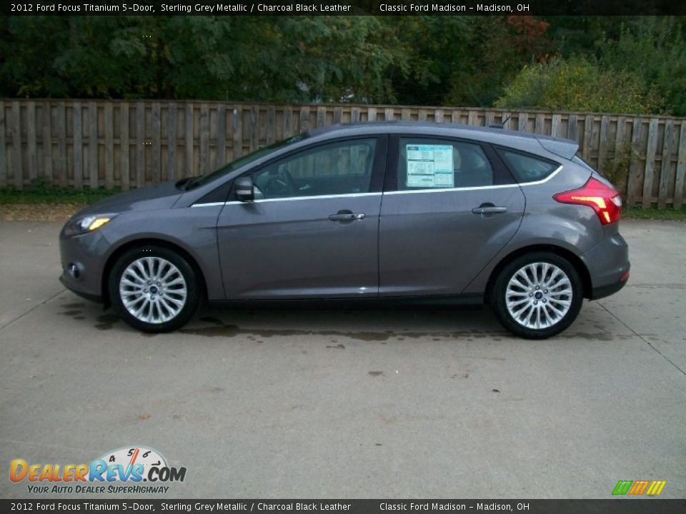 Sterling Grey Metallic 2012 Ford Focus Titanium 5-Door Photo #6