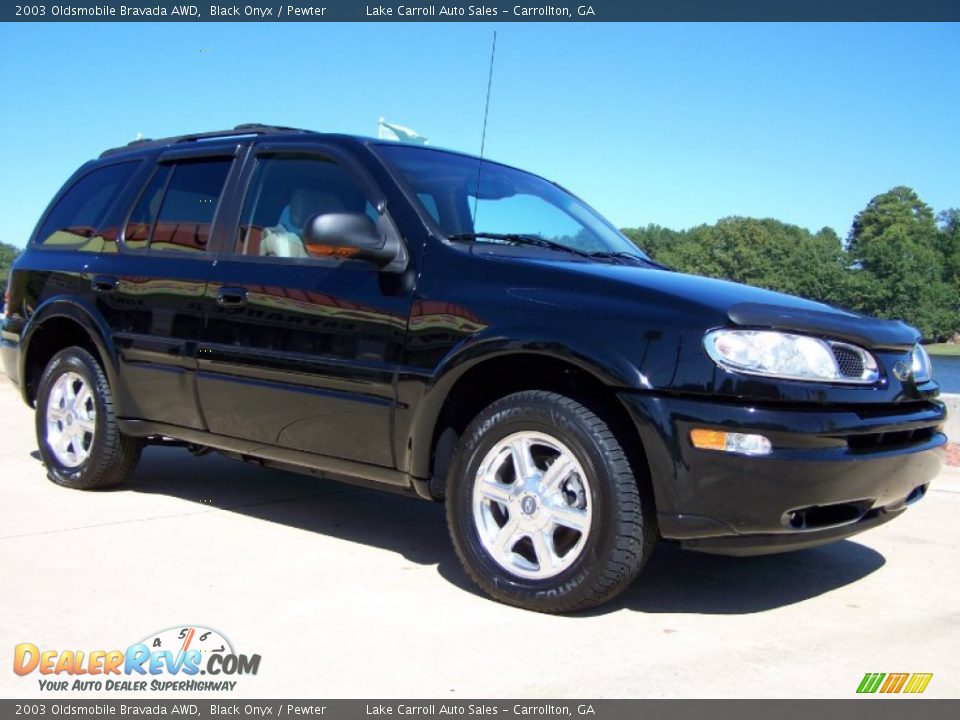 2003 Oldsmobile Bravada AWD Black Onyx / Pewter Photo #1