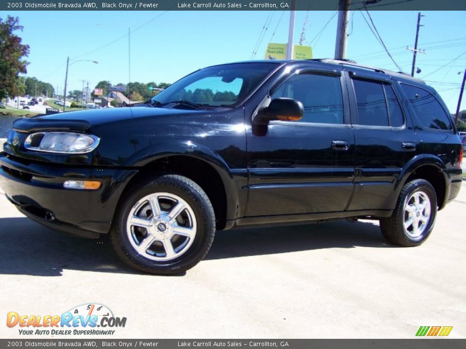 2003 Oldsmobile Bravada AWD Black Onyx / Pewter Photo #2