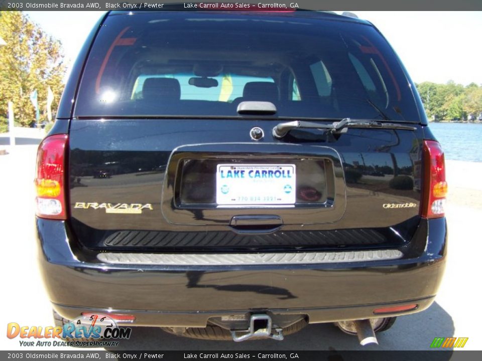 2003 Oldsmobile Bravada AWD Black Onyx / Pewter Photo #4