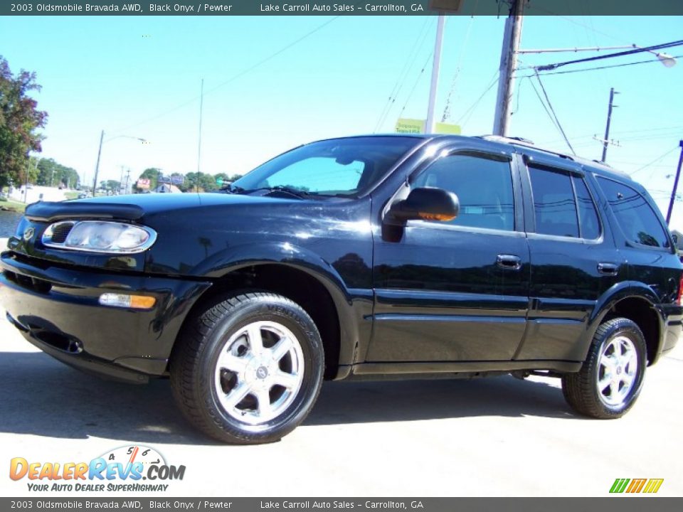 2003 Oldsmobile Bravada AWD Black Onyx / Pewter Photo #8