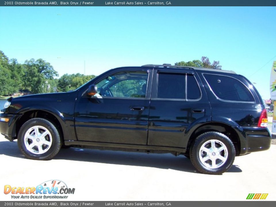 2003 Oldsmobile Bravada AWD Black Onyx / Pewter Photo #9