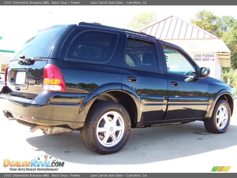 2003 Oldsmobile Bravada AWD Black Onyx / Pewter Photo #13