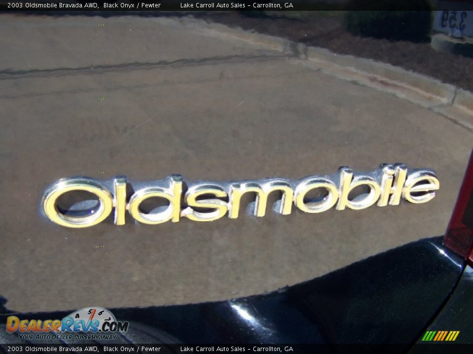 2003 Oldsmobile Bravada AWD Black Onyx / Pewter Photo #20