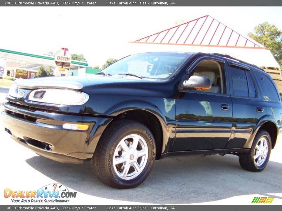 2003 Oldsmobile Bravada AWD Black Onyx / Pewter Photo #23