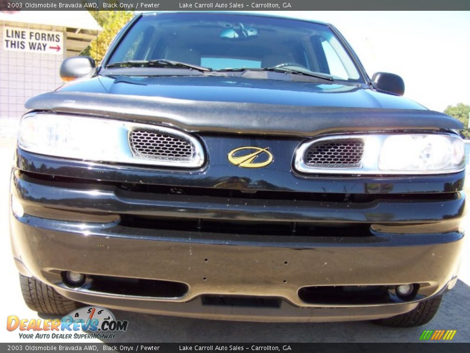 2003 Oldsmobile Bravada AWD Black Onyx / Pewter Photo #24