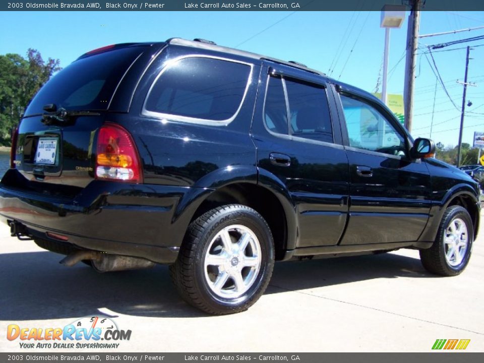 2003 Oldsmobile Bravada AWD Black Onyx / Pewter Photo #25