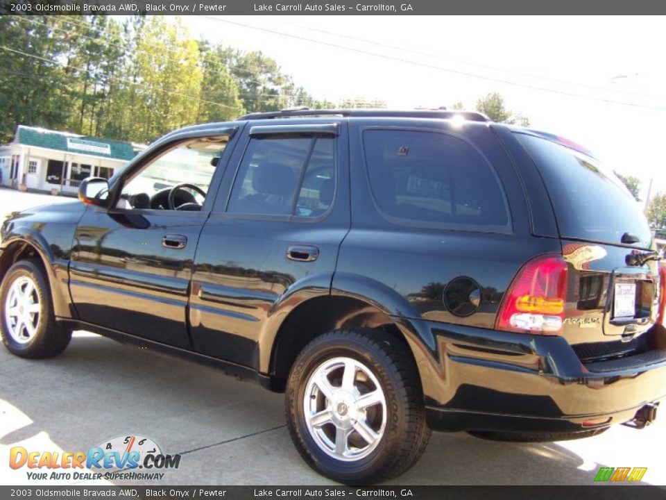 2003 Oldsmobile Bravada AWD Black Onyx / Pewter Photo #27