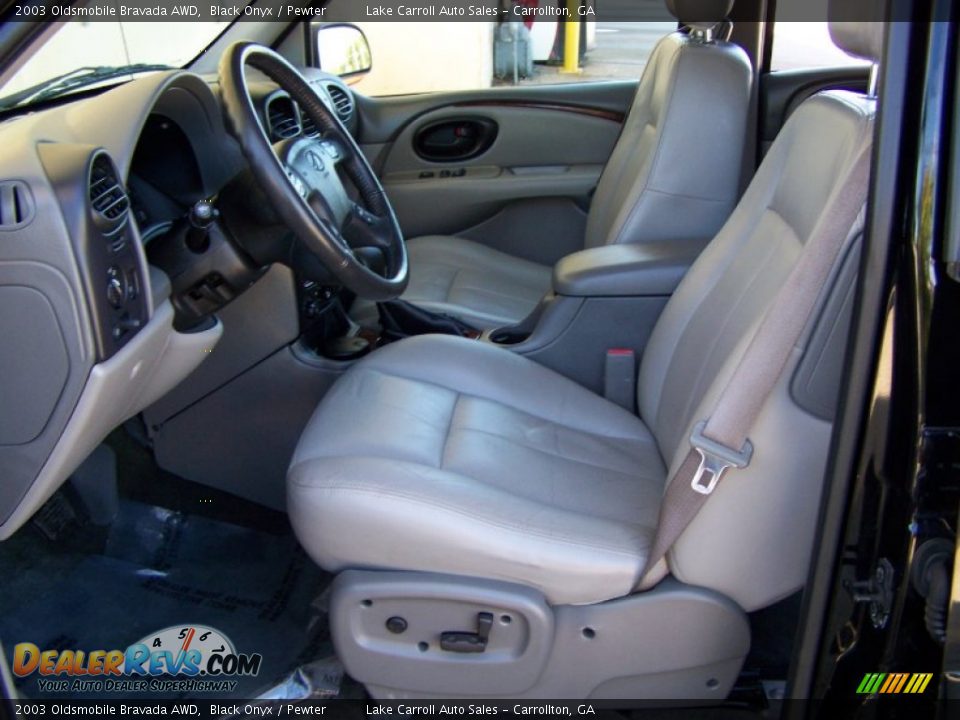 Pewter Interior - 2003 Oldsmobile Bravada AWD Photo #36