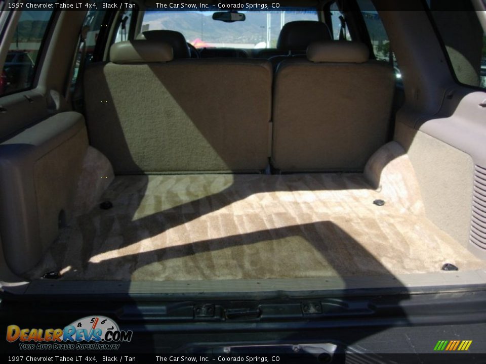 1997 Chevrolet Tahoe LT 4x4 Black / Tan Photo #8