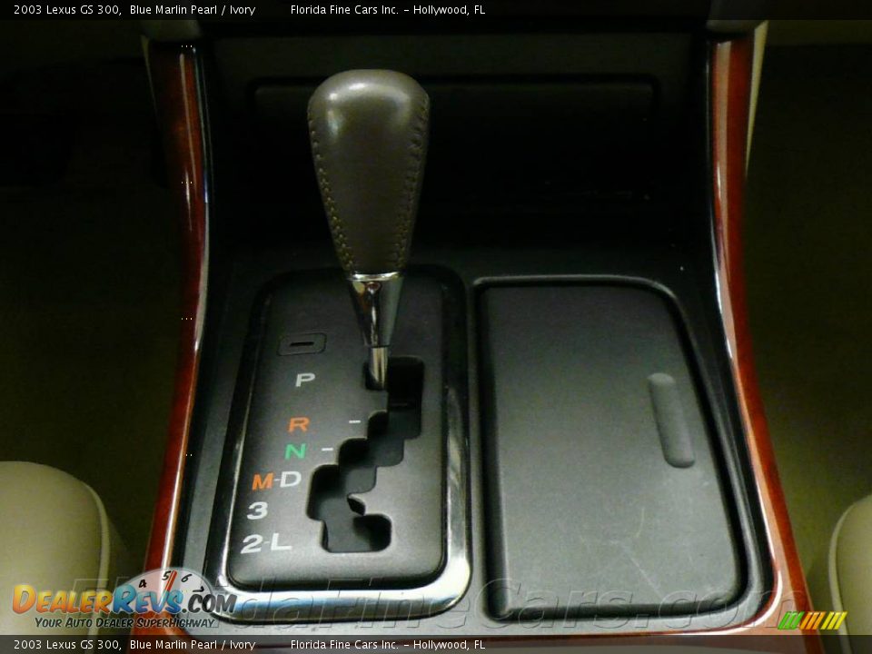 2003 Lexus GS 300 Blue Marlin Pearl / Ivory Photo #17