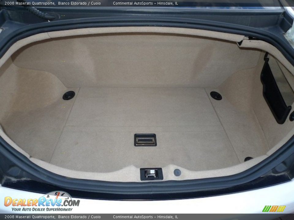 2008 Maserati Quattroporte Bianco Eldorado / Cuoio Photo #10