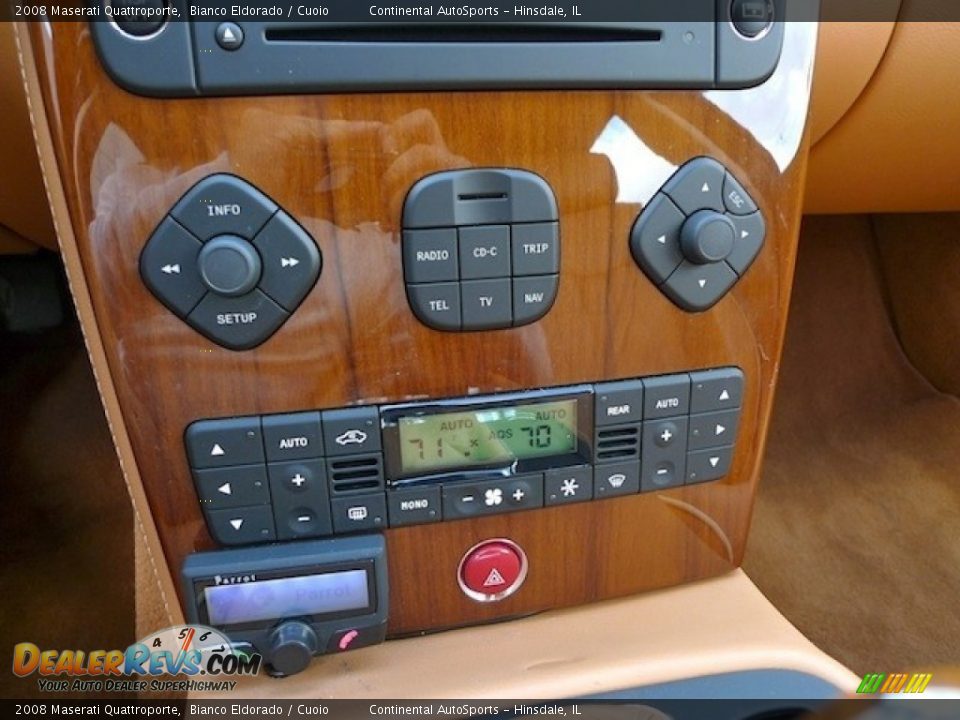 2008 Maserati Quattroporte Bianco Eldorado / Cuoio Photo #22