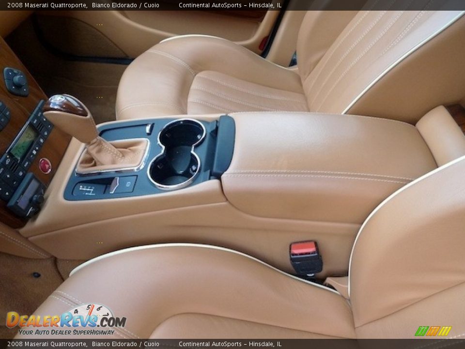 2008 Maserati Quattroporte Bianco Eldorado / Cuoio Photo #24