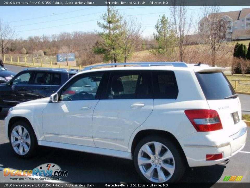 2010 Mercedes-Benz GLK 350 4Matic Arctic White / Black Photo #7