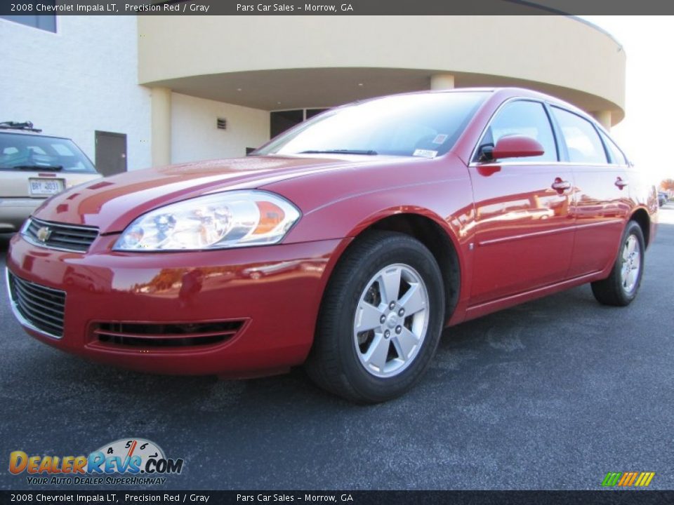 2008 Chevrolet Impala LT Precision Red / Gray Photo #1