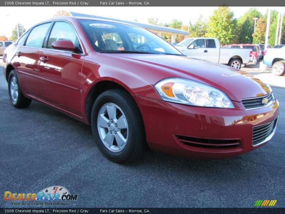 2008 Chevrolet Impala LT Precision Red / Gray Photo #4