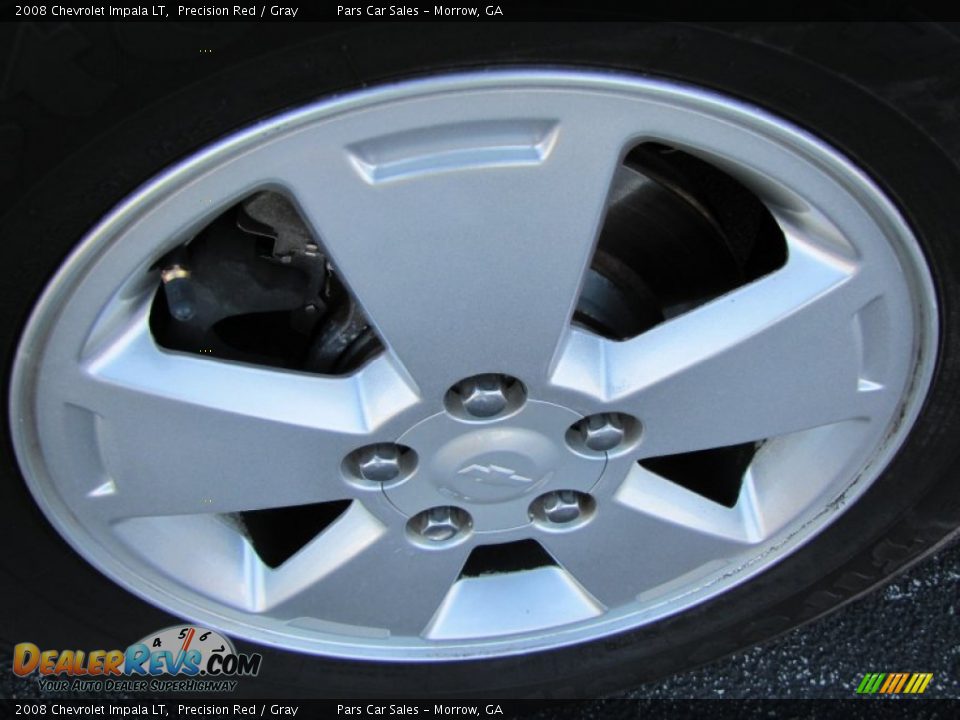 2008 Chevrolet Impala LT Precision Red / Gray Photo #5
