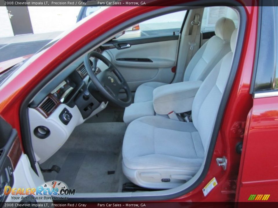 2008 Chevrolet Impala LT Precision Red / Gray Photo #6