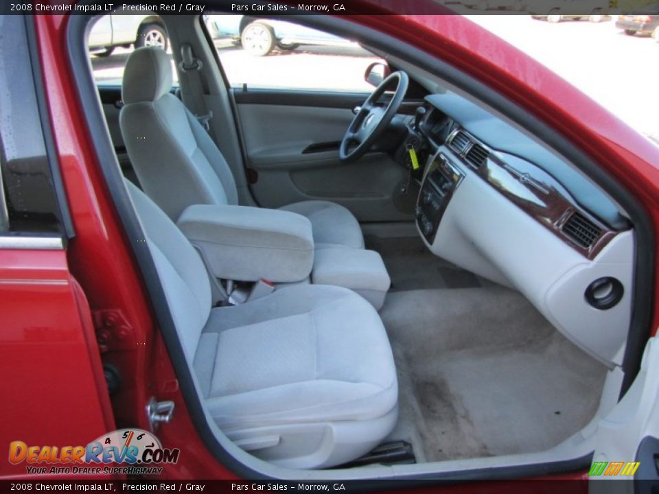 2008 Chevrolet Impala LT Precision Red / Gray Photo #10