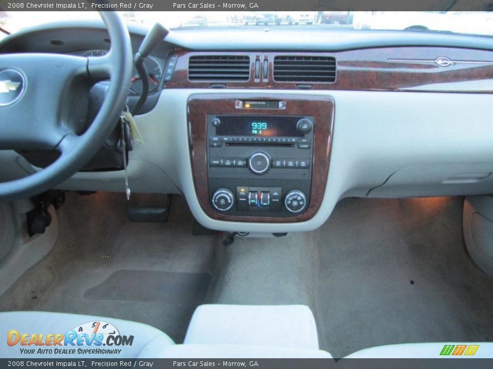2008 Chevrolet Impala LT Precision Red / Gray Photo #11