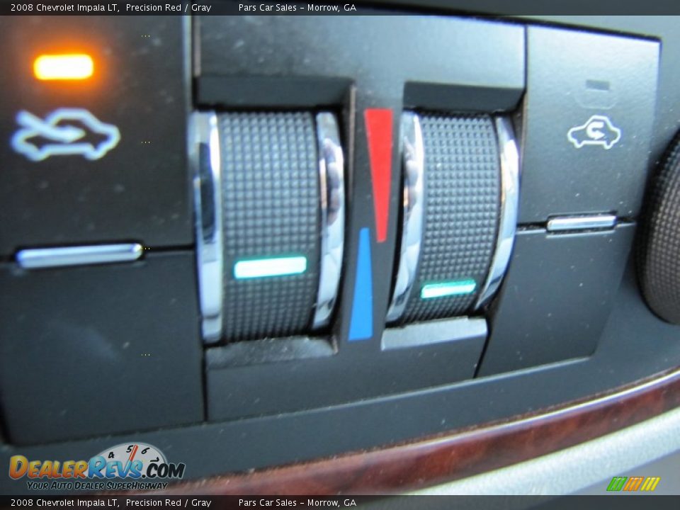 2008 Chevrolet Impala LT Precision Red / Gray Photo #13