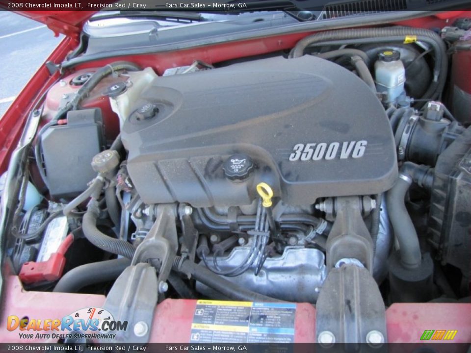 2008 Chevrolet Impala LT Precision Red / Gray Photo #14