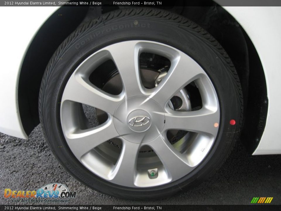 2012 Hyundai Elantra Limited Wheel Photo #10