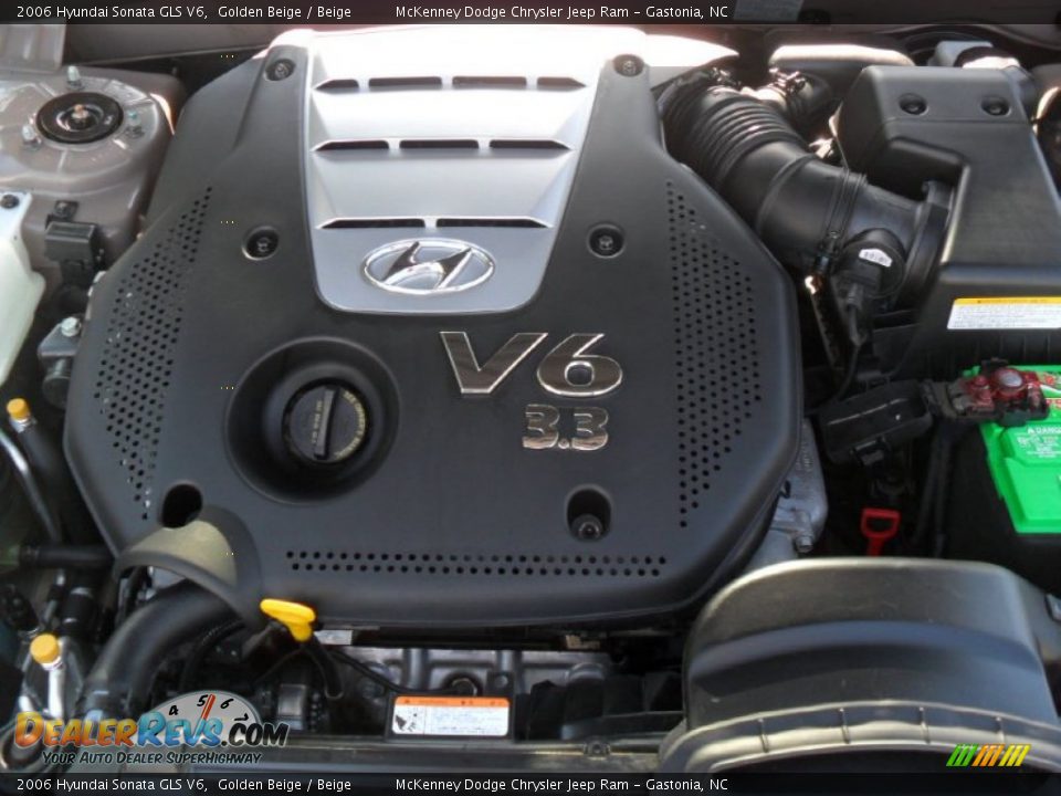 2006 Hyundai Sonata GLS V6 Golden Beige / Beige Photo #23