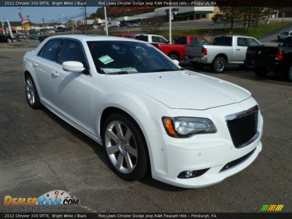 Front 3/4 View of 2012 Chrysler 300 SRT8 Photo #7