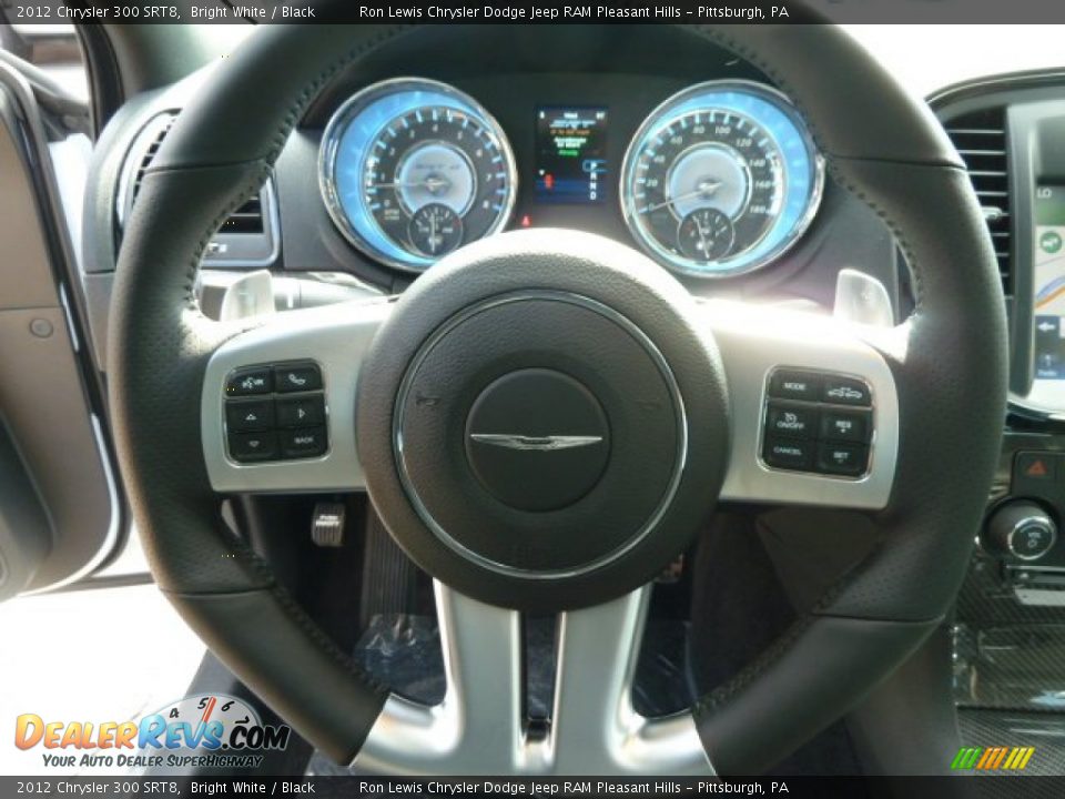 2012 Chrysler 300 SRT8 Steering Wheel Photo #18