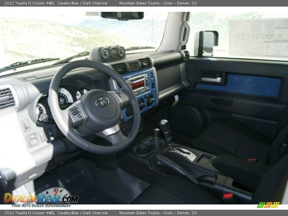 2012 Toyota FJ Cruiser 4WD Cavalry Blue / Dark Charcoal Photo #4