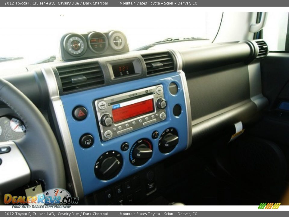 2012 Toyota FJ Cruiser 4WD Cavalry Blue / Dark Charcoal Photo #6