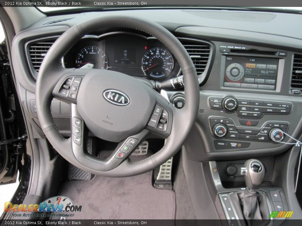 Dashboard of 2012 Kia Optima SX Photo #8