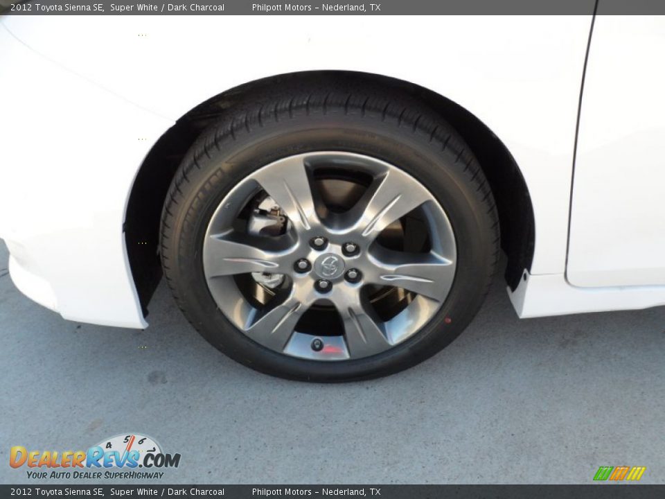 2012 Toyota Sienna SE Wheel Photo #11