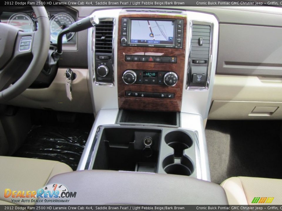 Dashboard of 2012 Dodge Ram 2500 HD Laramie Crew Cab 4x4 Photo #16