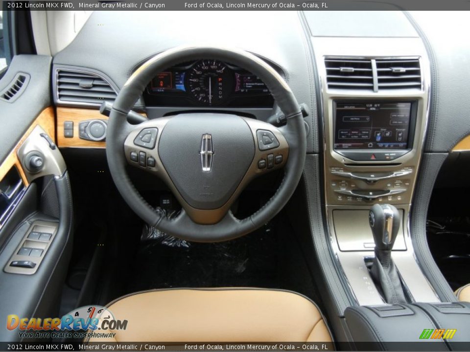 Dashboard of 2012 Lincoln MKX FWD Photo #8