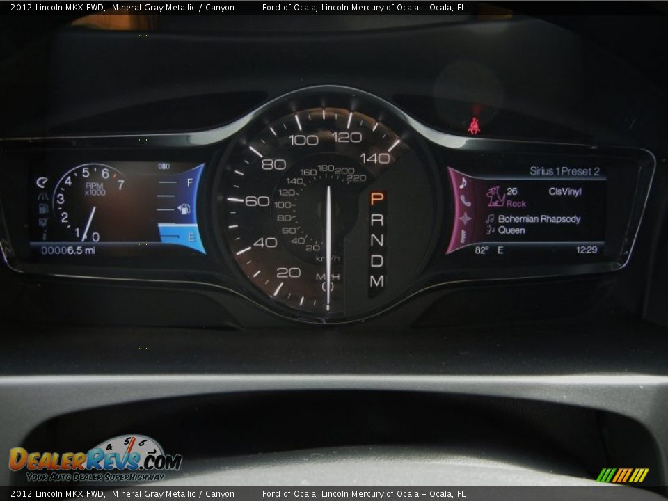 2012 Lincoln MKX FWD Gauges Photo #9