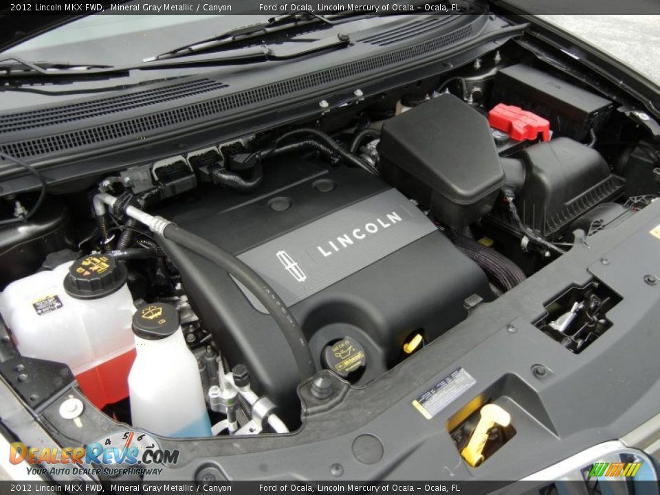 2012 Lincoln MKX FWD 3.7 Liter DOHC 24-Valve Ti-VCT V6 Engine Photo #12